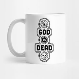 God is Dead. Nietzsche. Mug